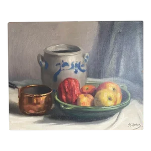 Vintage Original Signed Still Life Painting