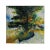 Wood Vintage Expressionist Painting - Landscape With a Fir Tree For Sale - Image 7 of 7