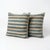 This beautiful 20'' x 20'' pillow cover set was made from authentic Turkish rug pieces. Bright colors of wool adorn the...