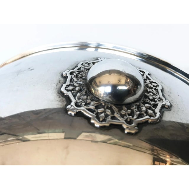 1920s 1920s Decorative Hawkes Sterling Silver Bowl by O. R. Dunn For Sale - Image 5 of 9