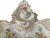 Traditional Antique Dresden Porcelain Inkwell & Pen Tray Handpainted For Sale - Image 3 of 12