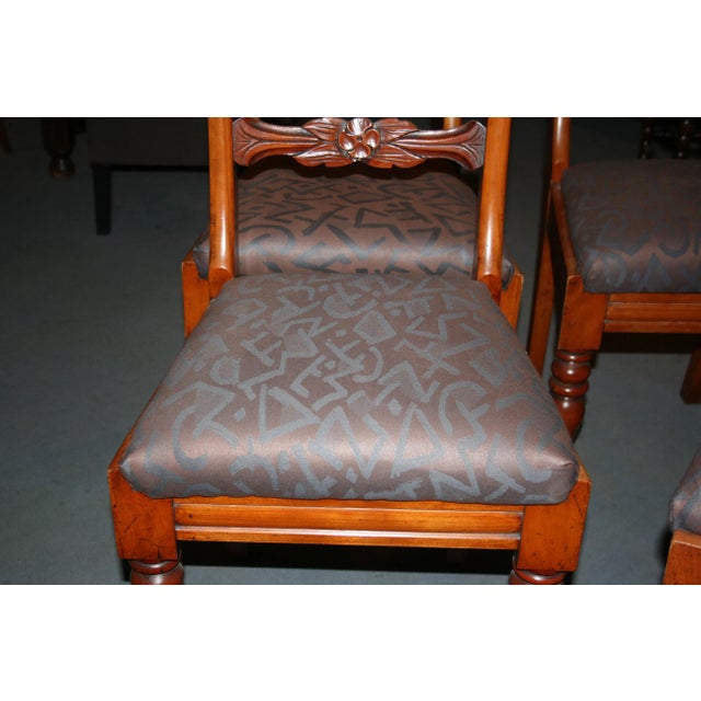 Antique Dining Chairs, Set of 6 For Sale - Image 6 of 10