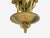 Itsu, Finnish Modern, Snowflake Chandelier, Brass, Glass, Finland, 1950s For Sale - Image 13 of 15