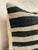 Contemporary Turkish Hemp Pillow Cushion Natural Beige Black Pillow Cushion Cover 16" x 24" For Sale - Image 3 of 4