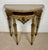 Neoclassical Italian Neoclassical Polychromed Console Table with Marble Top, Mid-20th Century For Sale - Image 3 of 16