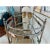Chrome Circa 80's 3-Tier Chrome & Glass Bar Cart For Sale - Image 8 of 8
