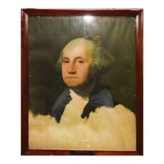 1796 Portrait of Washington by Stuart - 1932 Reproduction For Sale