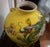 Yellow 1990s Dragon in Flight through Clouds on Large Yellow Jar For Sale - Image 8 of 10