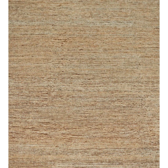 Handwoven Flatweave Hemp Rug 8x10 For Sale In Los Angeles - Image 6 of 8
