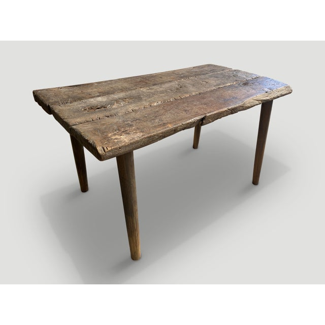 Andrianna Shamaris Wabi Sabi Console or Side Table For Sale - Image 10 of 18