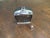 Jaguar Radiator Decanter from the Mid 20th Century A great desk top ornament, the decanter sports a lunging chrome Jaguar...