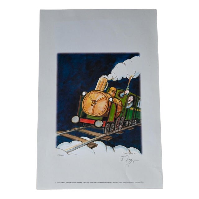 Tomy Ungerer, the Beer Train, 1994, Cardboard For Sale