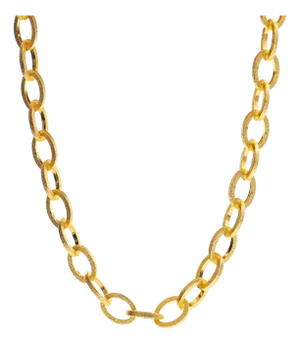 Timeless Strength Chunky Gold Choker Necklace