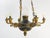 Bronze chandelier with granita glass. Made in France circa 1890, beautifully ornemented in the style of the Napoleon the...