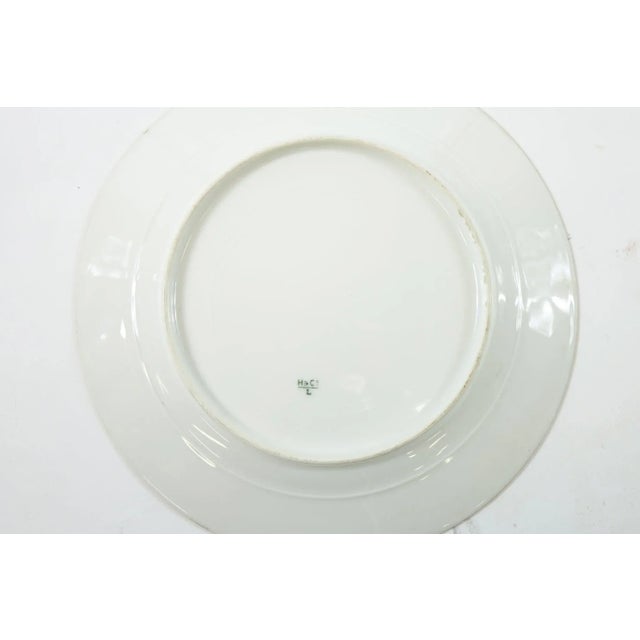 Ceramic 19th Century H&C Decorative Wall Hanging Plates - Set of 3 For Sale - Image 7 of 9