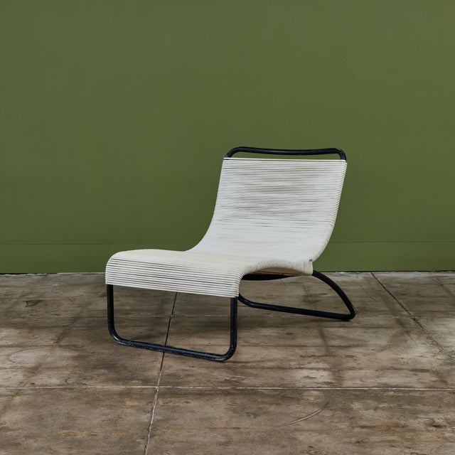 Van Keppel-Green Sleigh Lounge Chair For Sale - Image 9 of 17