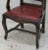 Traditional Regency Style Armchair W/ Gilt Carved Dolphins For Sale - Image 3 of 4