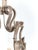 2000 - 2009 Vintage Metal Four-Arm Chandelier For Sale - Image 5 of 7