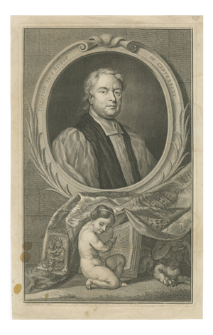 After Sir Godfrey Kneller, Tillotson Archbishop Canterbury Portrait, 1746, Print