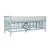 Not Yet Made - Made To Order Luna Bench - Light Blue For Sale - Image 5 of 7