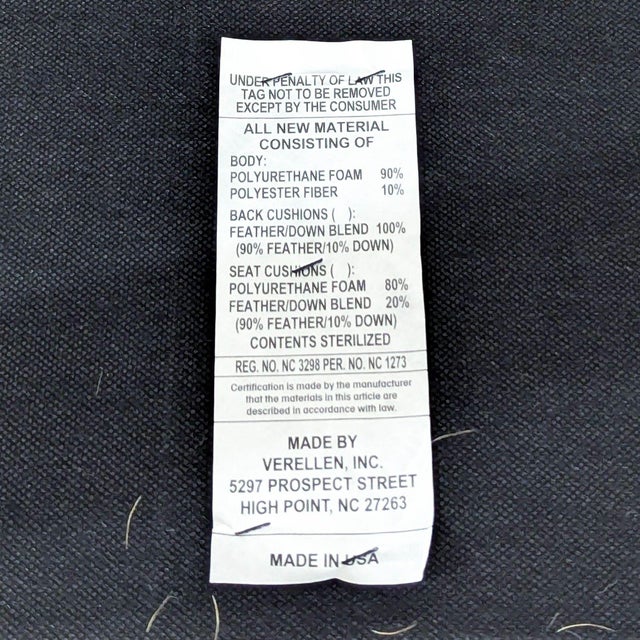 Textile Verellen Amelie Banquette For Sale - Image 7 of 9