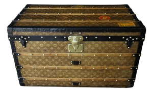 Trunk in Woven Canvas by Louis Vuitton, 1890