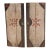 Antique Pair of Primitive Cupboard Doors For Sale