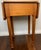 Late 19th Century Late 19th Century Small Dropleaf Pine Side Table For Sale - Image 5 of 11