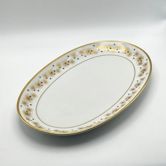 Vintage Mid-Century Modern Edelstein Bavaria Set of Two Oval Platters "Starlight" Pattern For Sale - Image 11 of 18