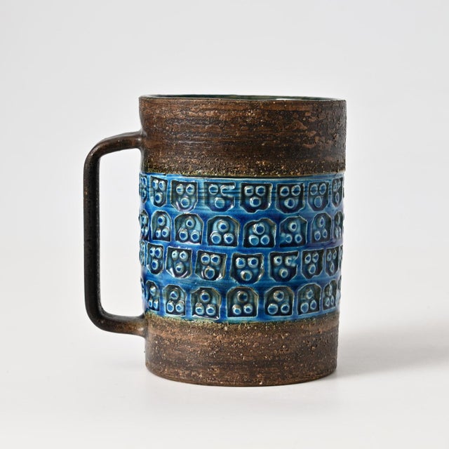 Bitossi Trifoglio Mug by Aldo Londi for Bitossi, 1960s For Sale - Image 4 of 10