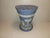 Mid-Century Modern Vintage Wedgwood Jasperware Blue Frog Vase For Sale - Image 3 of 8