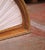 19th Century French Hand-Painted Silk Fan With Carved Wood Sticks in Frame For Sale In Dallas - Image 6 of 7