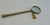 Antique Gold rolled plate parasol handle with added magnifying glass