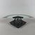 Metal Crescent Moon Wall Lamp in Satin Murano Glass and Metal, 1970s For Sale - Image 7 of 14