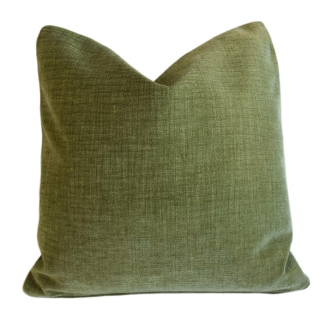 Designer Clarke & Clarke Jungle Zig Zag Modern Contemporary Feather/Down Pillow For Sale In Los Angeles - Image 6 of 7