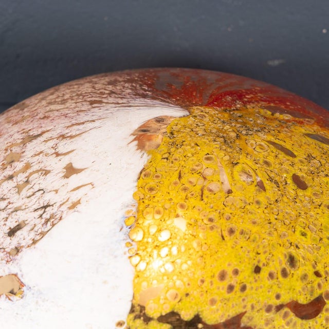 Vintage Italian Murano Art Glass Table Lamp, 1970 For Sale - Image 7 of 11