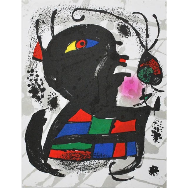 Artist: Joan Miro Country: Spain Title: Untitled V3-5 Medium: Original Lithograph Marks: Not signed not numbered Size:...