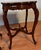 1930s French Walnut & Satinwood Inlay Pair of Side Tables / End Tables For Sale - Image 10 of 11