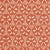 Sample- Schumacher Darjeeling Cotton Ikat Fabric in Persimmon For Sale