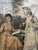 Late 19th Century 1871 La Mode Illustrée Hand-Colored French Fashion Plate No. 25 – Framed Victorian Parisian Print For Sale - Image 5 of 12