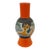 Mid-Century Modern Italian Fratelli Fanciullacci Sgraffito Portrait Vase - 1960s For Sale