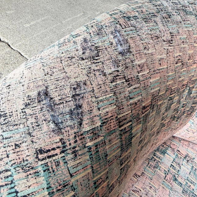 Pair of Milo Baughman for Thayer Coggin Split Back Chairs Postmodern For Sale - Image 12 of 12