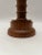 Brown Danish Mid-Century Wooden Candleholder For Sale - Image 8 of 10