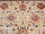 Vintage Persian Mahal Sultanabad Rug, Hand-Knotted Wool, Geometric Pattern, 9x12, Ivory & Blue For Sale - Image 16 of 18