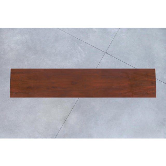 Mid-Century Modern Walnut Tambour Door Credenza, 1960s For Sale - Image 13 of 14