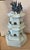 2020s Vintage Chinese Pagoda With Blue Coral For Sale - Image 5 of 5