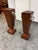 Regency Style Lighted Mahogany Display Pedestals, Pair For Sale - Image 10 of 12
