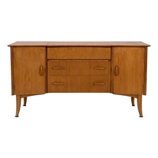 Vintage Wrighton Walnut and Teak Dressing Table, 1960s For Sale