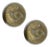 Murano Glass Flush Mounts, 1980s, Set of 2 For Sale
