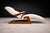 Sculptural Chaise Lounge in Solid Hardwood & Bouclé, Brazilian Modern, 1950s For Sale - Image 4 of 17